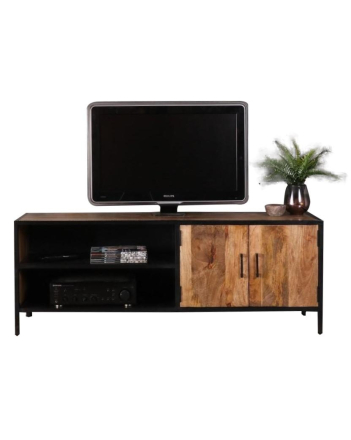 Tv meubel hout staal