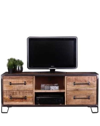 Robuust tv meubel mangohout 150 cm