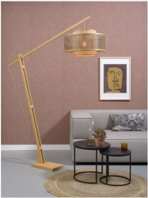 vloerlamp van bamboe, staande lamp happy home