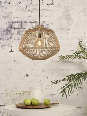 Natural hanglamp bamboe