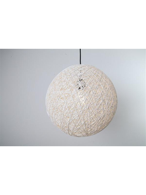 hanglamp sfeerverlichting rond wit bol Happy Home