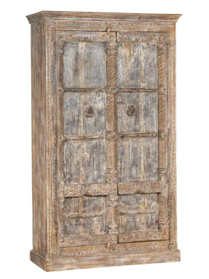 oude deur kast uit India