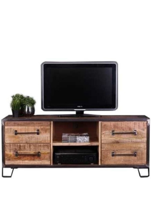 Robuust tv meubel mangohout 150 cm